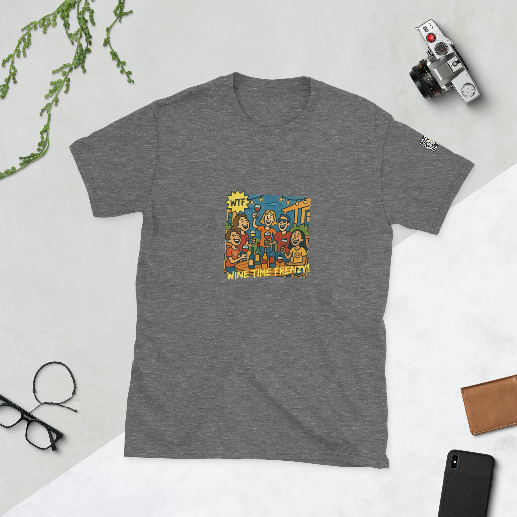 Wine Time Frenzy Signature Tee - Image 13
