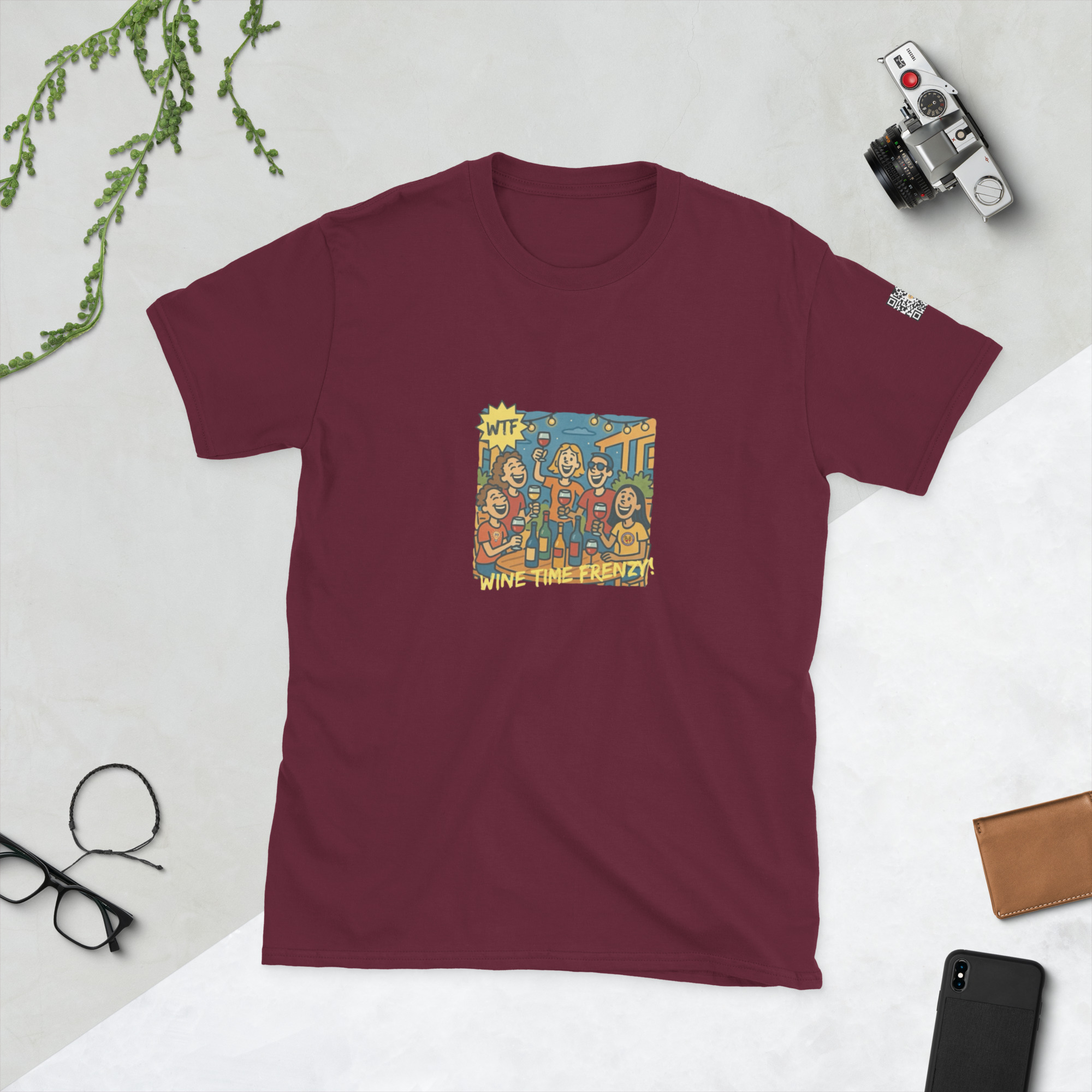 Wine Time Frenzy Signature Tee - Image 7