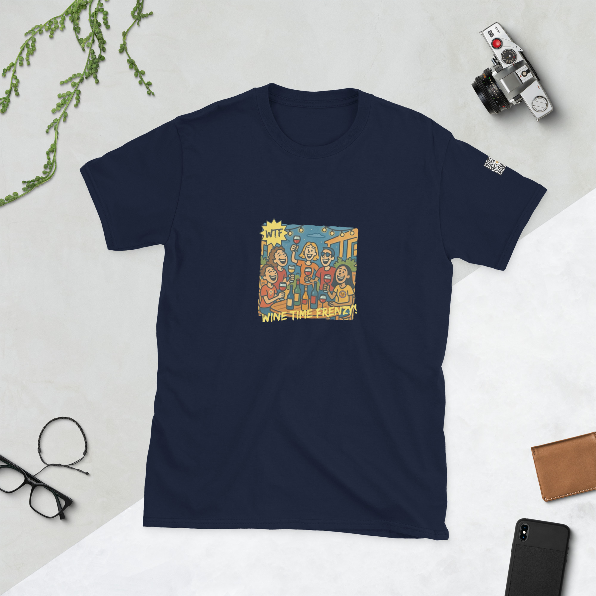 Wine Time Frenzy Signature Tee - Image 4