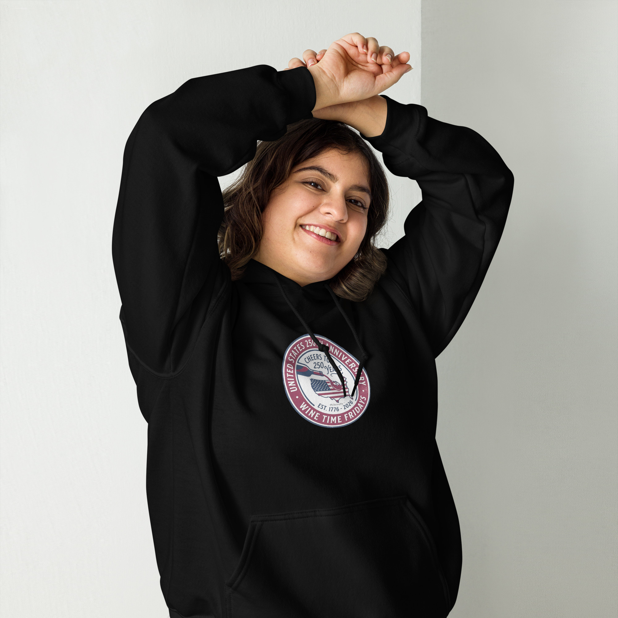 Our 250th Anniversary Patriotic Pour Pullover Hoodie - Image 2