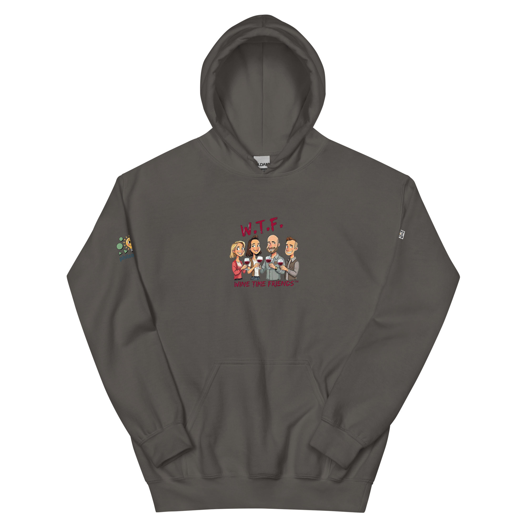 The "Wine Time Friends" Signature Hoodie - Image 18