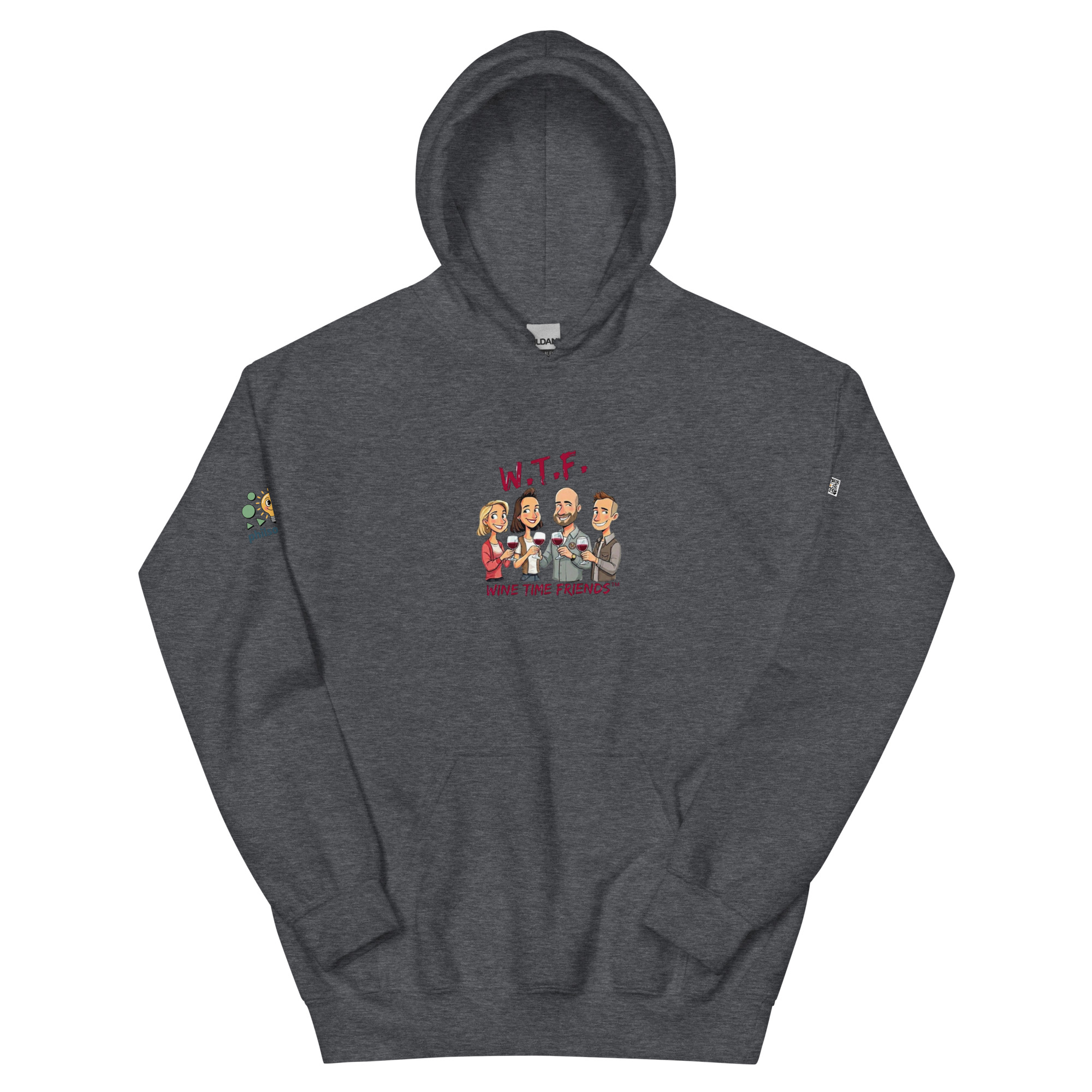 The "Wine Time Friends" Signature Hoodie - Image 16