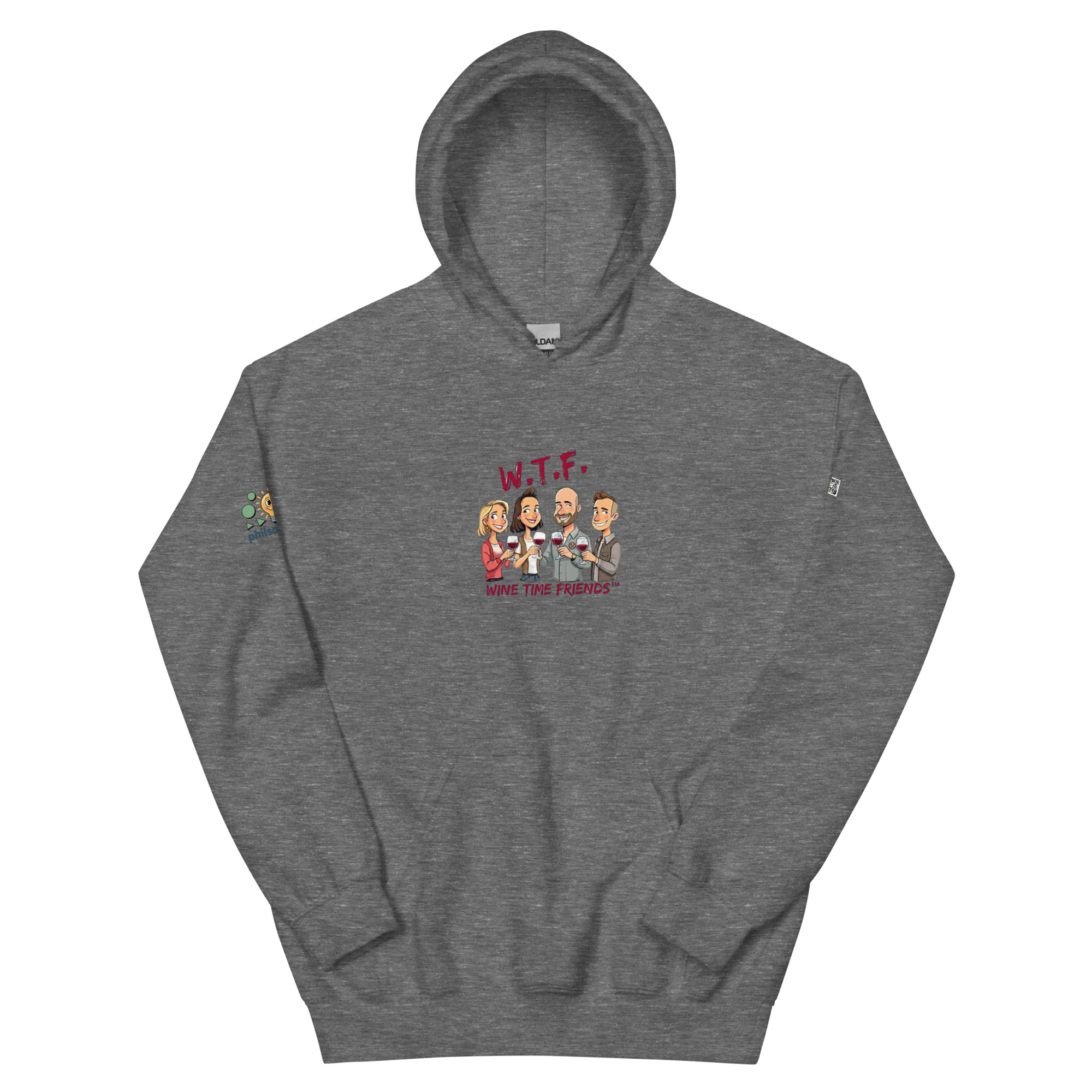 The "Wine Time Friends" Signature Hoodie - Image 20