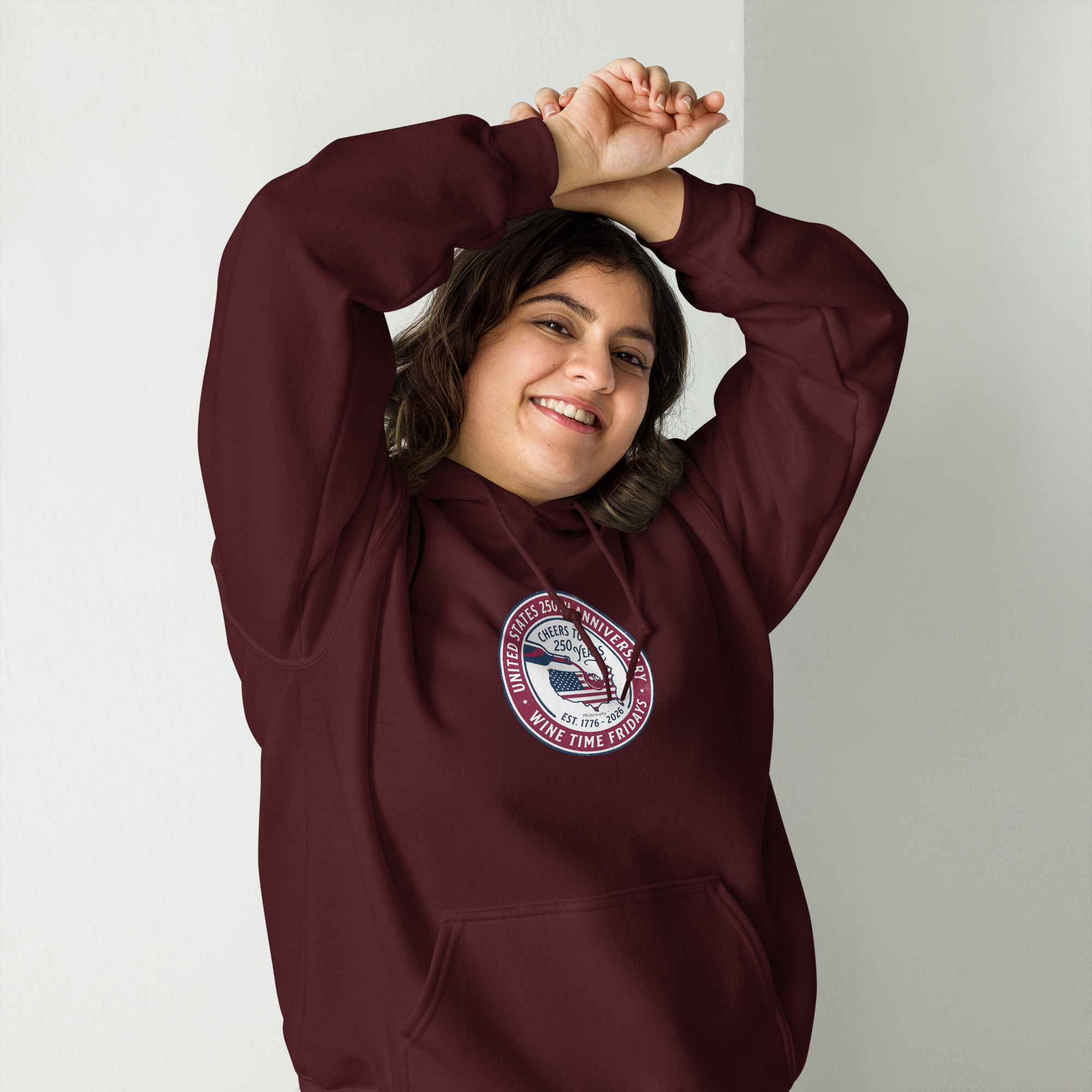 Our 250th Anniversary Patriotic Pour Pullover Hoodie - Image 4