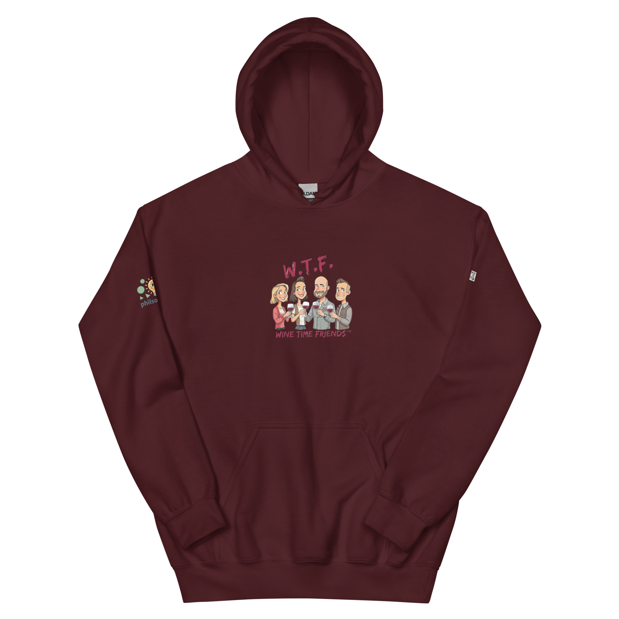 The "Wine Time Friends" Signature Hoodie - Image 6