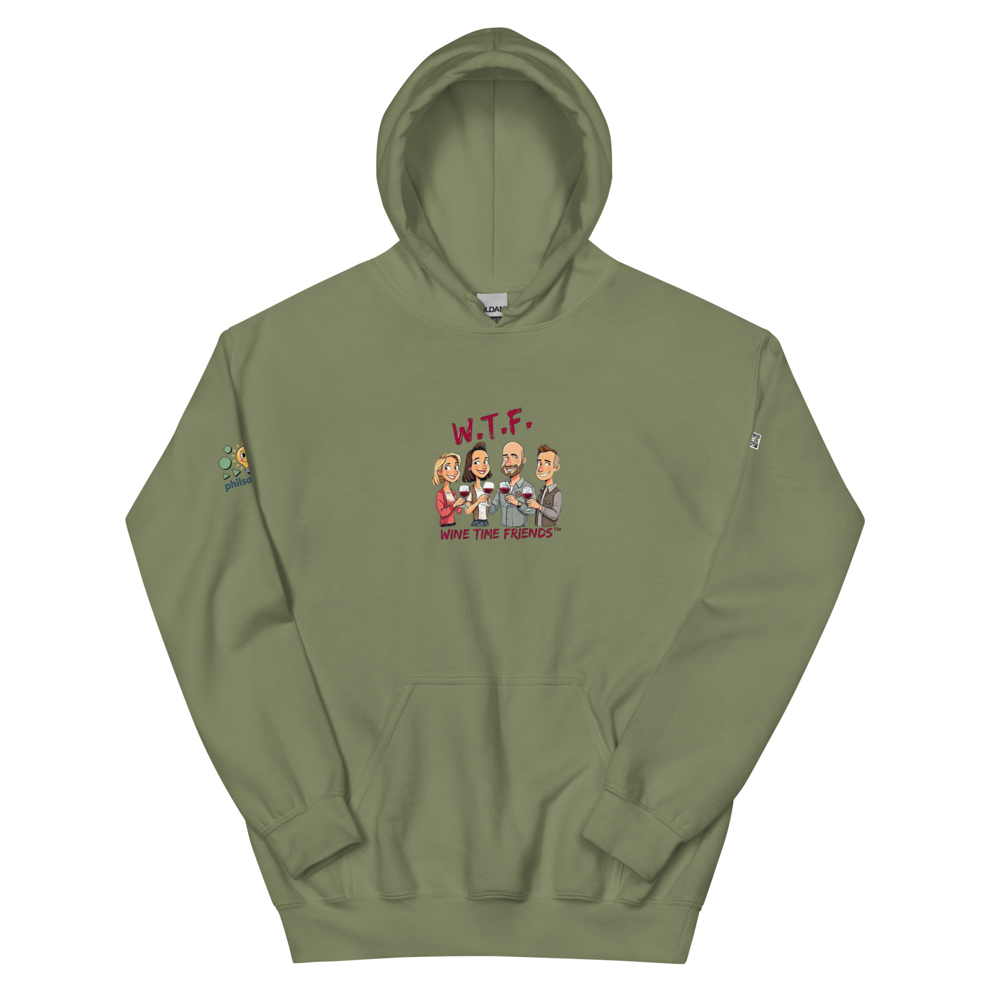 The "Wine Time Friends" Signature Hoodie - Image 22