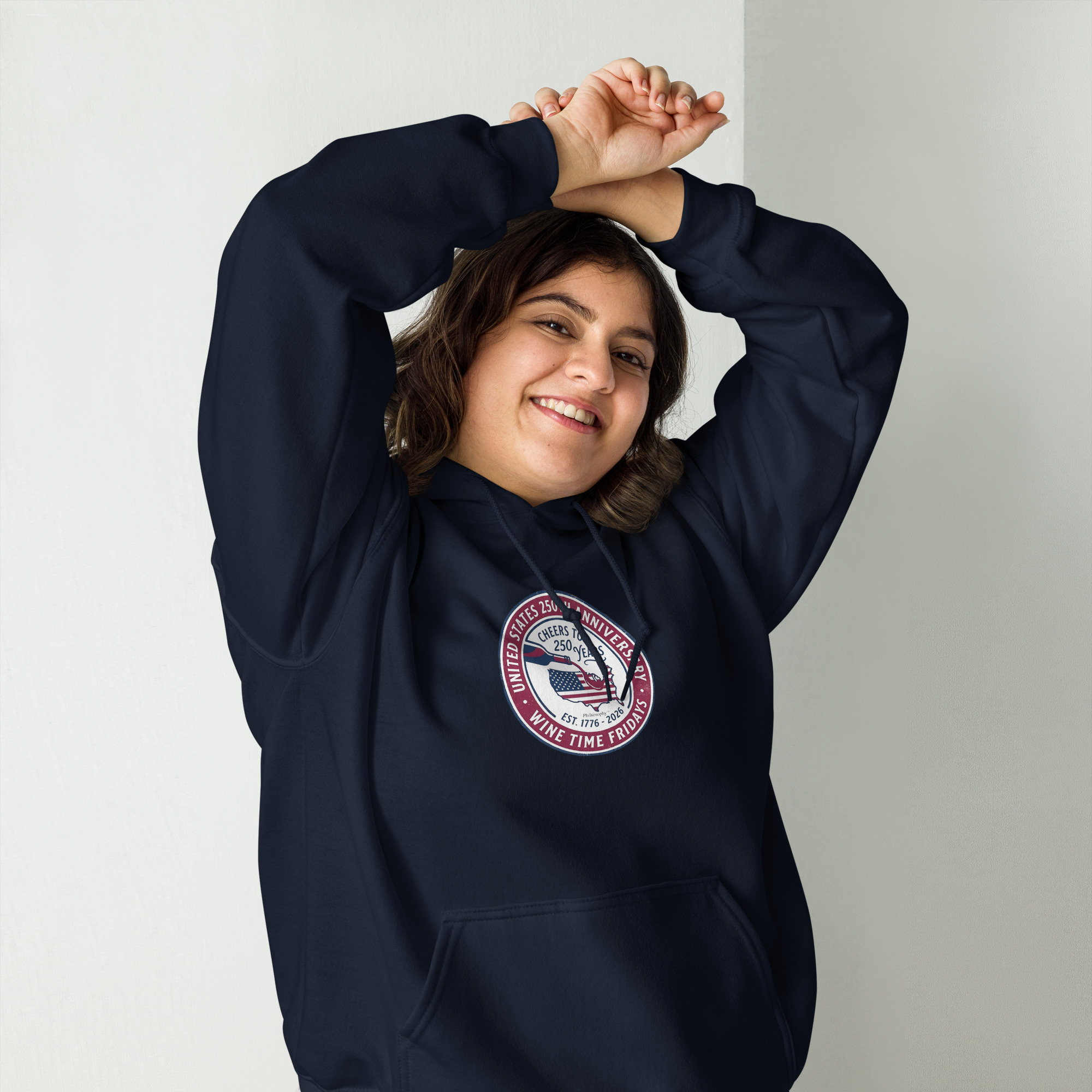 Our 250th Anniversary Patriotic Pour Pullover Hoodie - Image 3