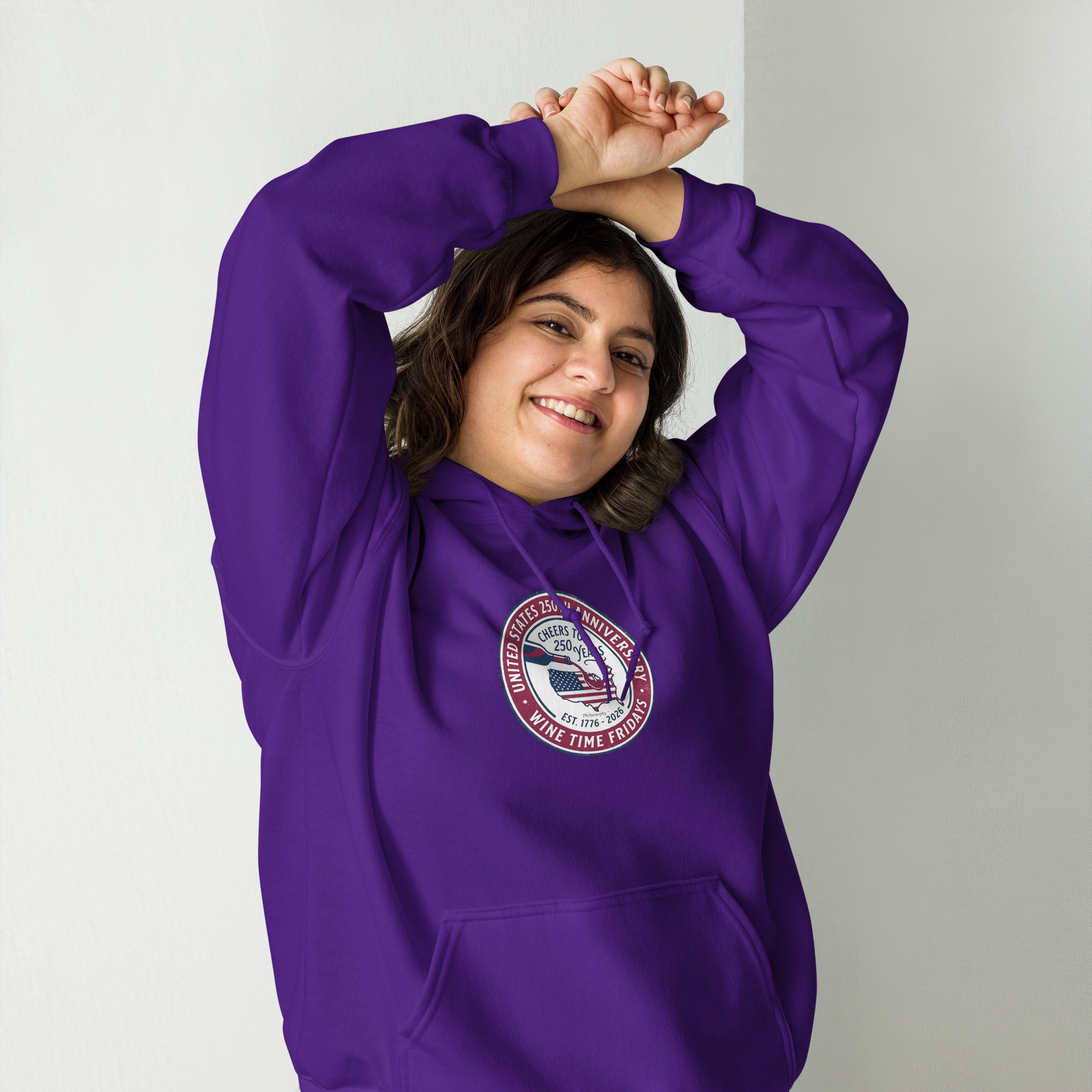 Our 250th Anniversary Patriotic Pour Pullover Hoodie - Image 5
