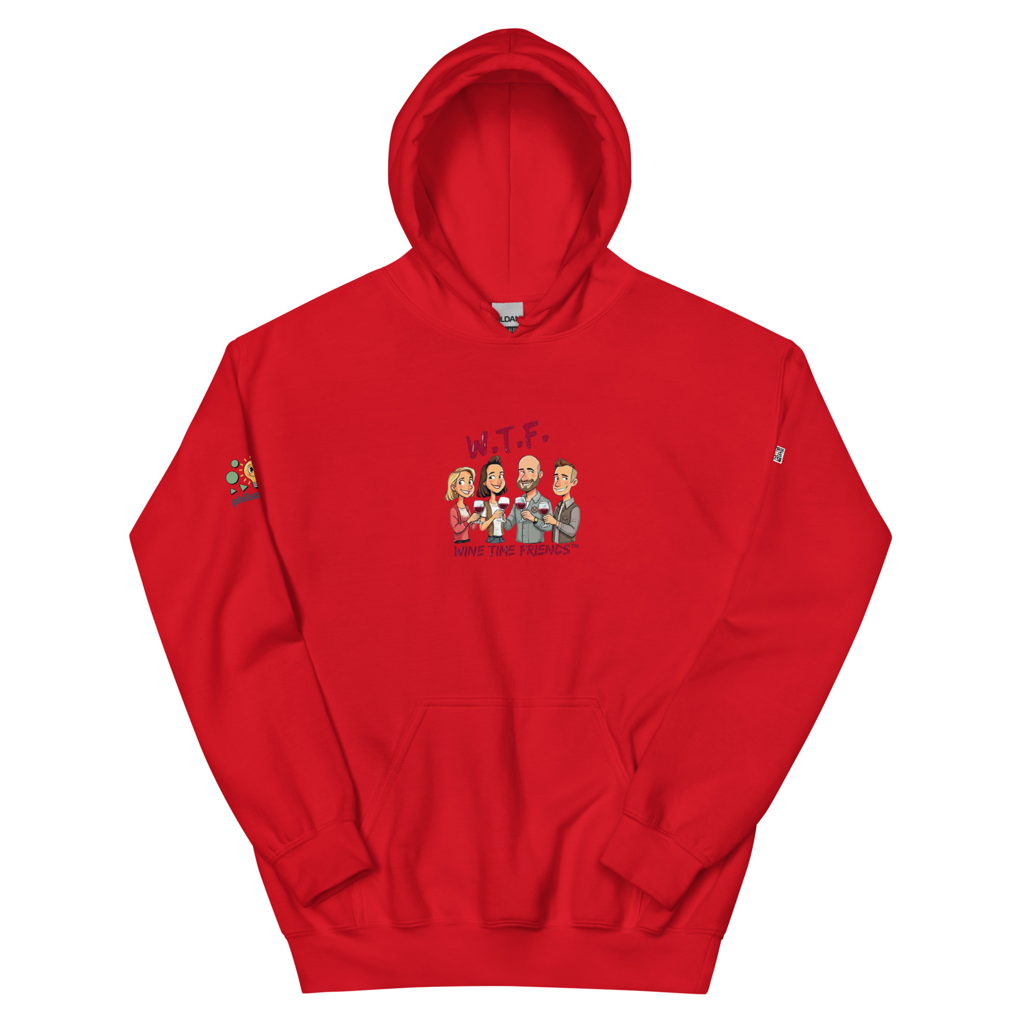 The "Wine Time Friends" Signature Hoodie - Image 14