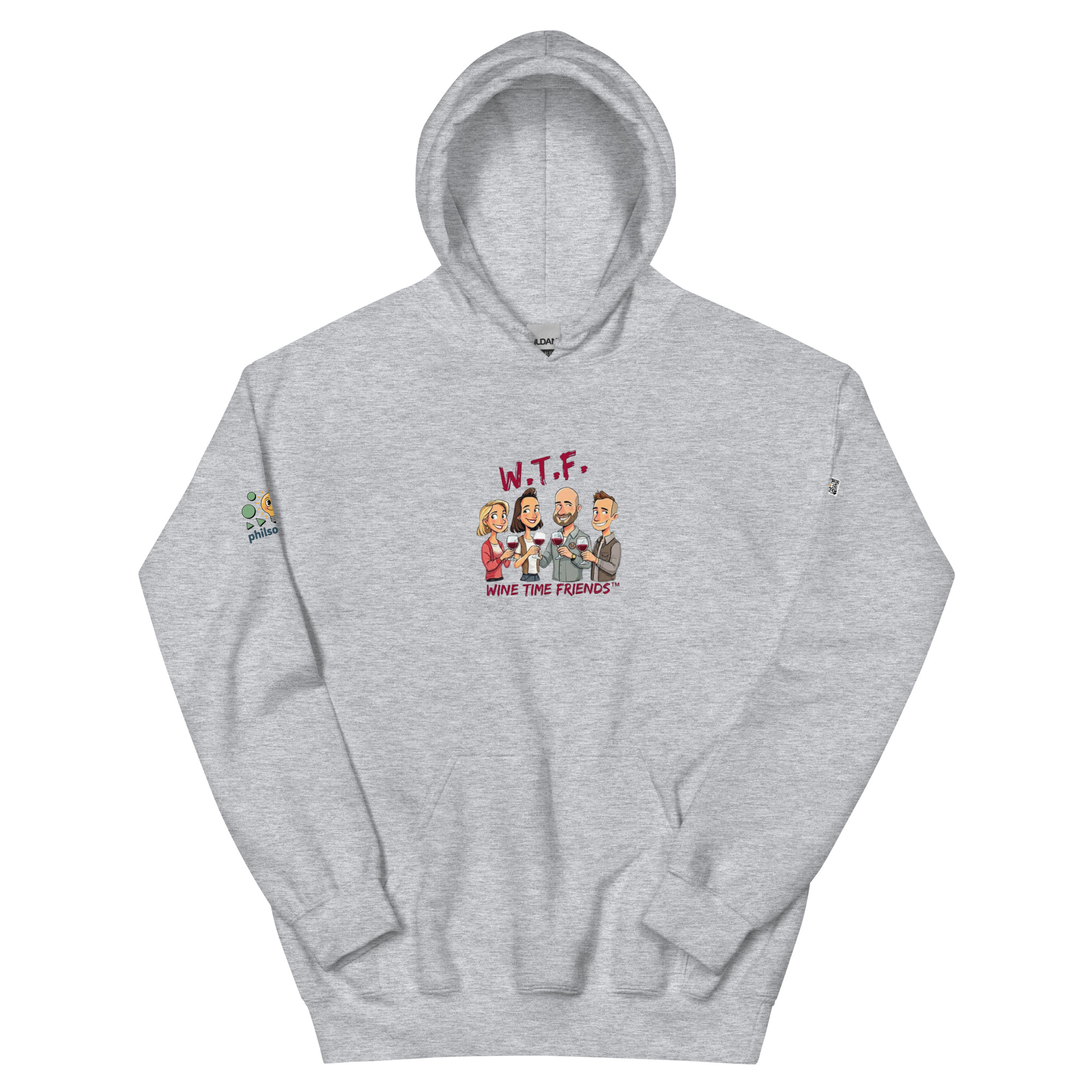 The "Wine Time Friends" Signature Hoodie - Image 24