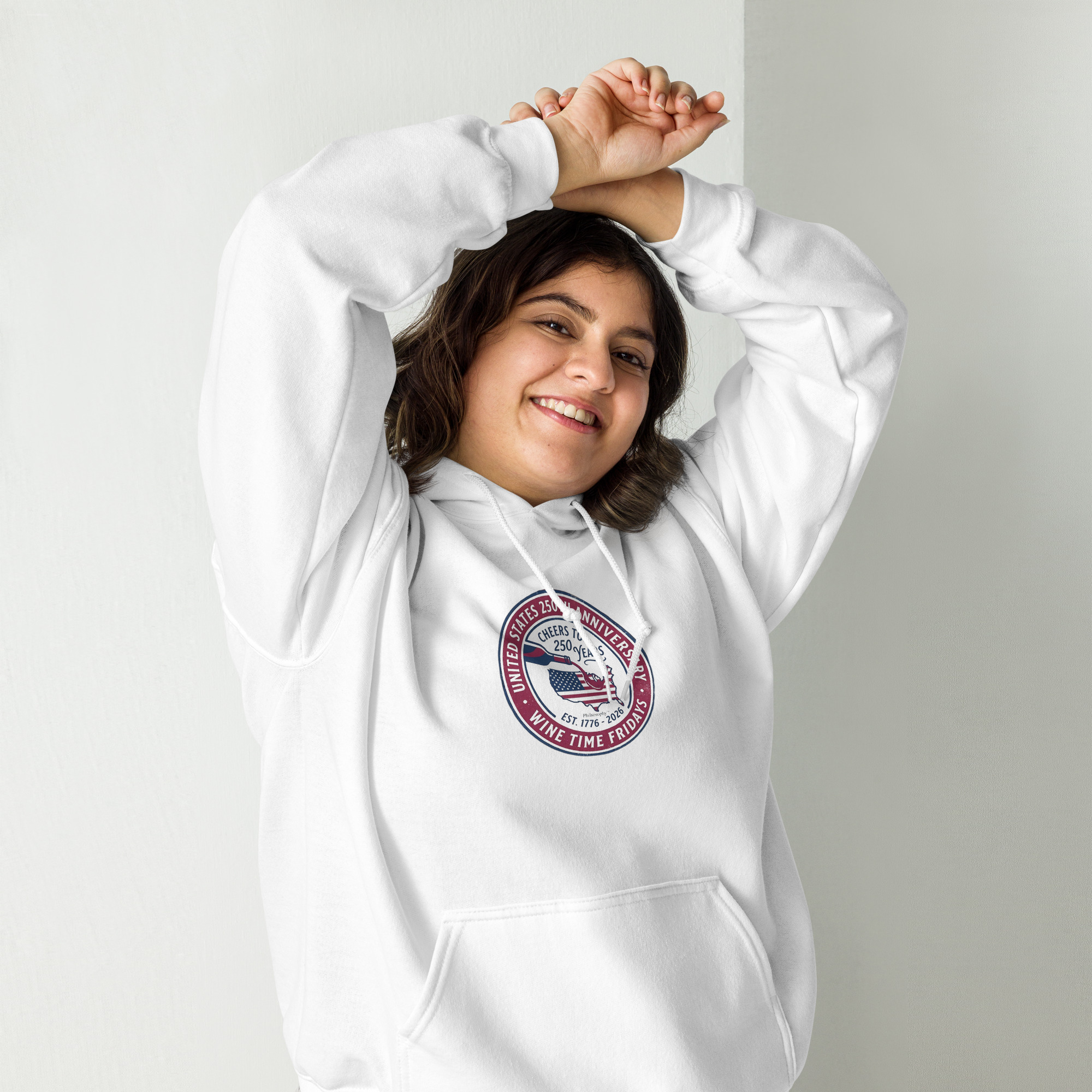 Our 250th Anniversary Patriotic Pour Pullover Hoodie - Image 6