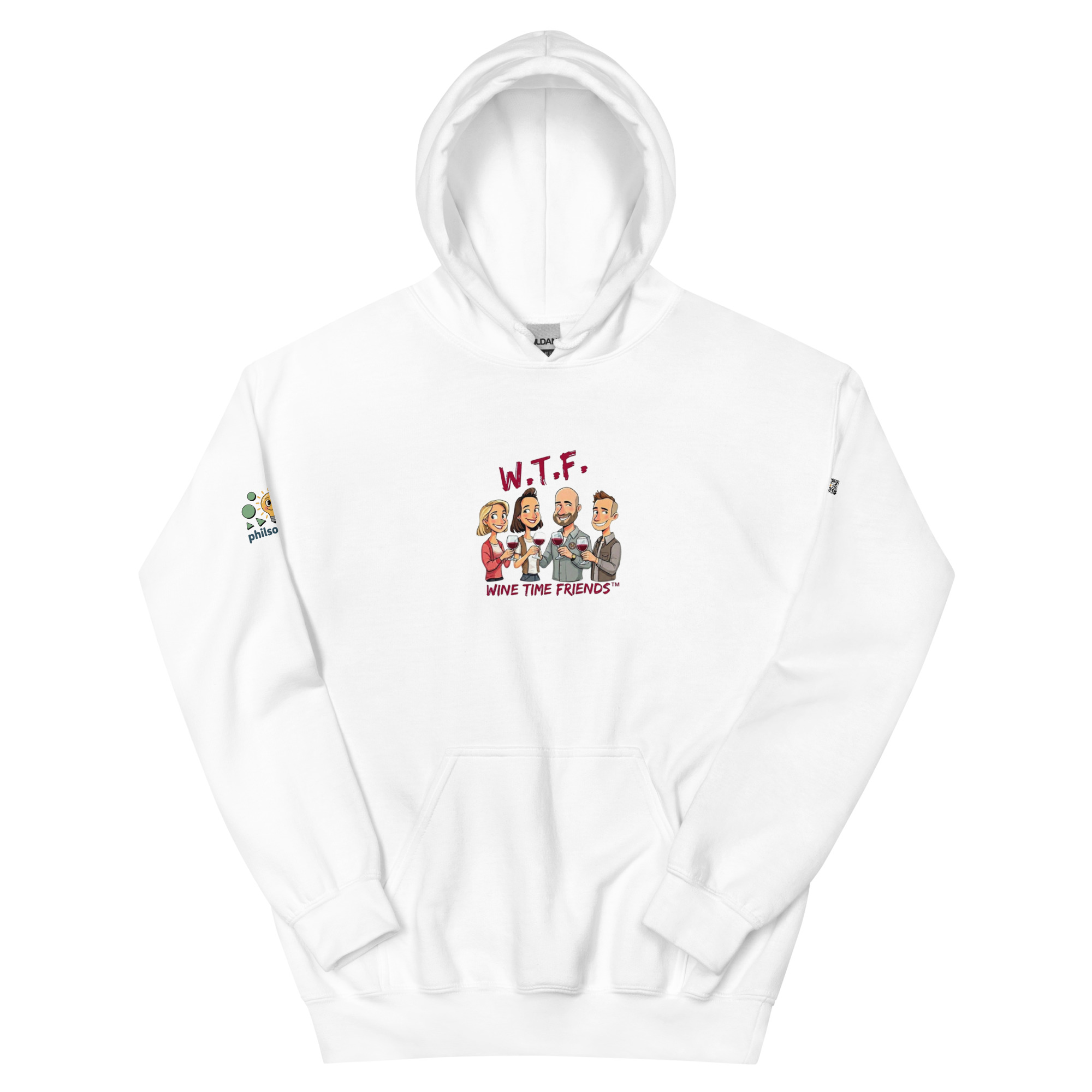 The "Wine Time Friends" Signature Hoodie