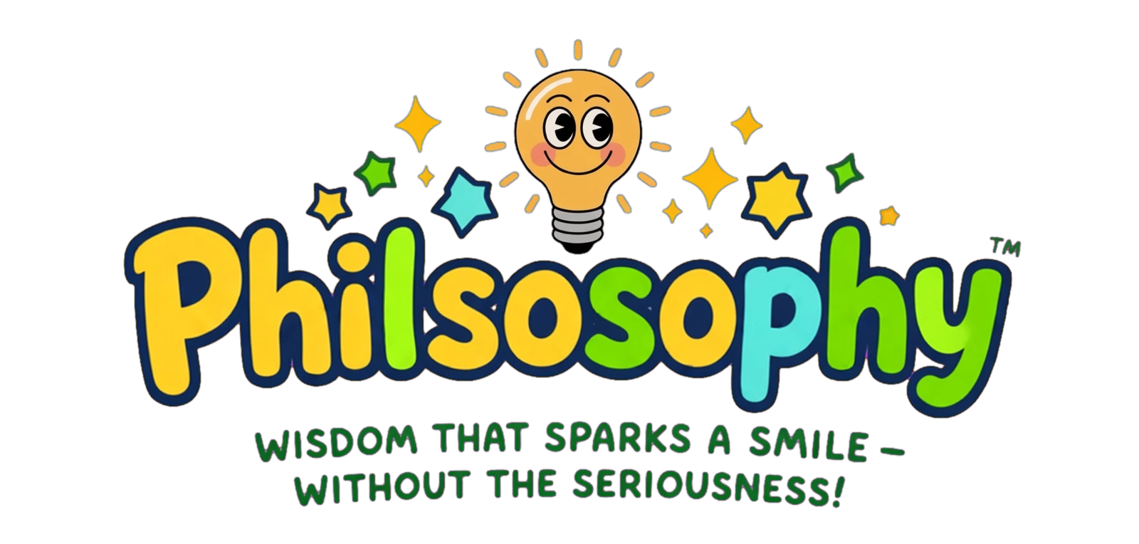 Philsosophy logo - Wisdom That Sparks a Smile